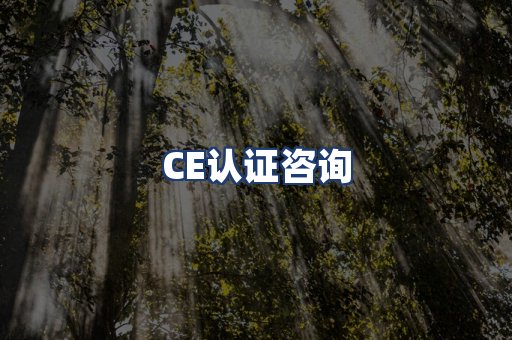 CE认证咨询